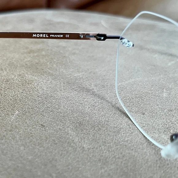 NWOT Morel Rimless Reading Glasses UV Blue Light - Picture 3 of 9